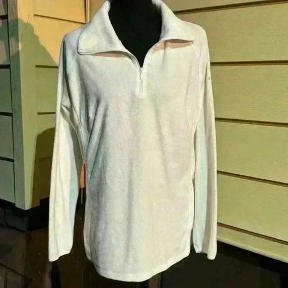 Columbia Fleece 3/4 Zip Up Pullover Sweater Long Sleeve XL - Picture 1 of 8